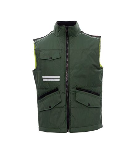 Gilet multitasche imbottito invernale