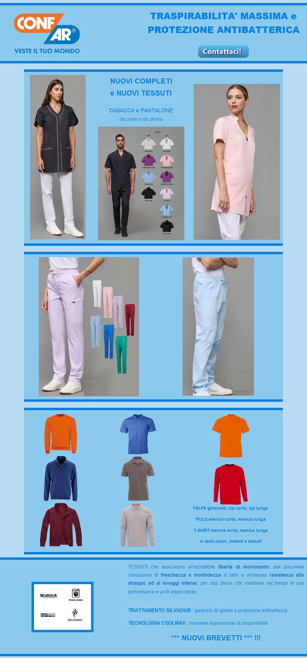 Abbigliamento imprese di pulizia